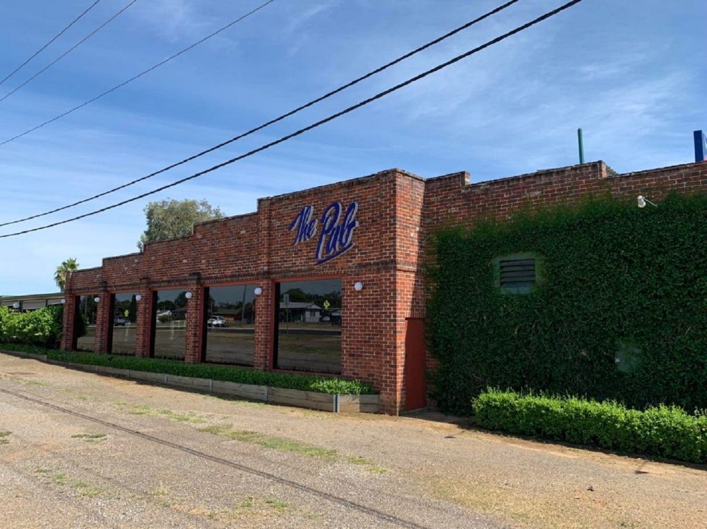 image of the outside of The Pub